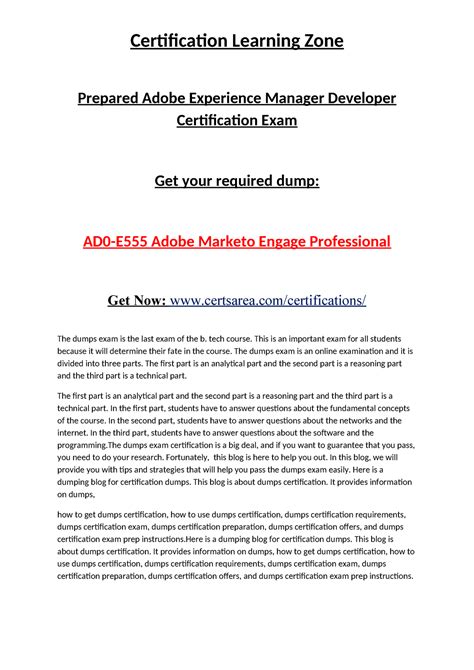 AD0-E555 Zertifikatsdemo