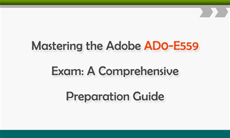 AD0-E559 PDF Testsoftware