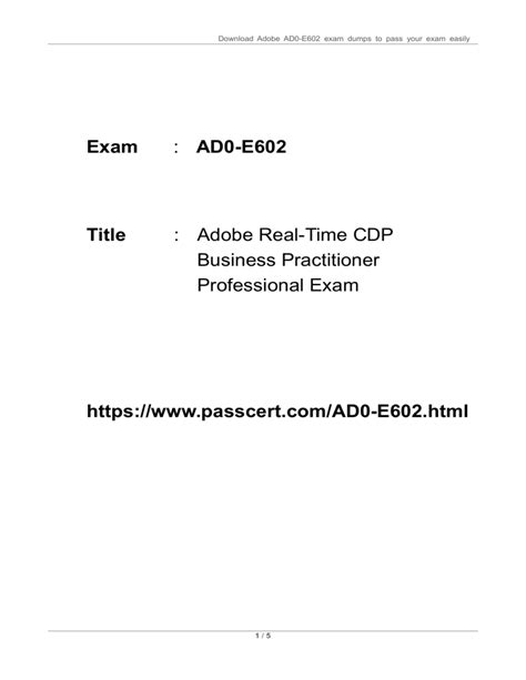 AD0-E602 Prüfungs