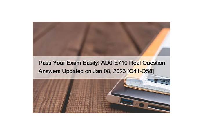 Exam AD0-E710 Cram Review