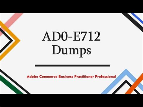 AD0-E712 Dumps