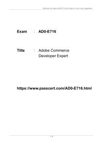 AD0-E716 Demotesten