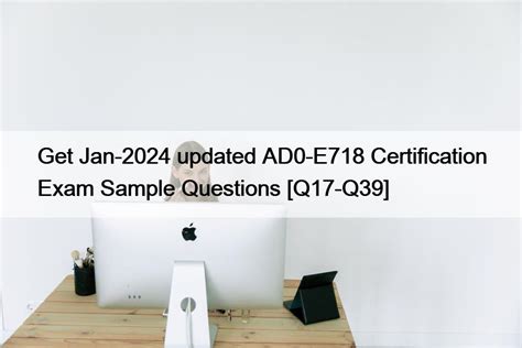 AD0-E718 Zertifizierungsfragen
