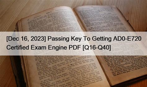 AD0-E720 Examengine