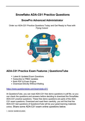 ADA-C01 Online Tests