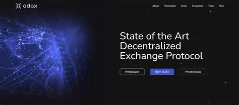 ADAX: Revolutionizing Transactions on the Cardano Blockchain