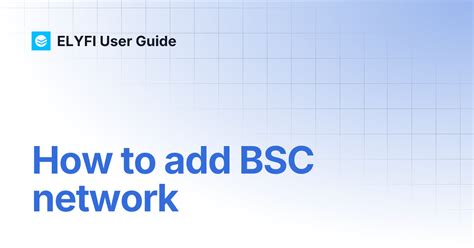 Add BSC Network | BiFi Guide - coolestguyplanet.net