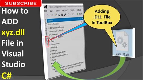 add dll to toolbox visual studio - elchoricharrua.com