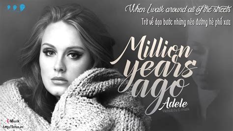 ADELE MILLION YEARS AGO COVER in 80