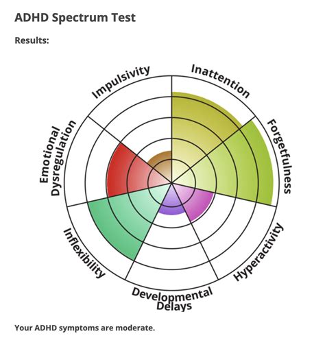ADHD Spectrum Test & Example Free PDF Download