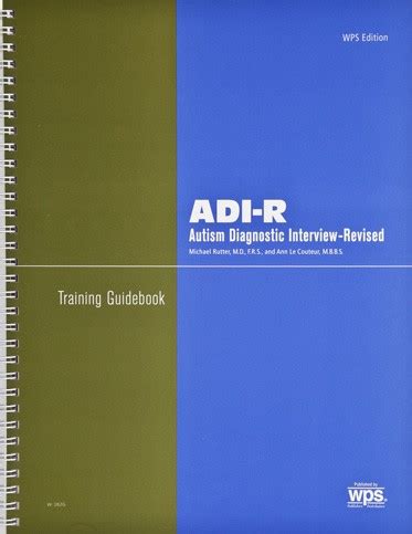 ADI R Traninig Guidebook