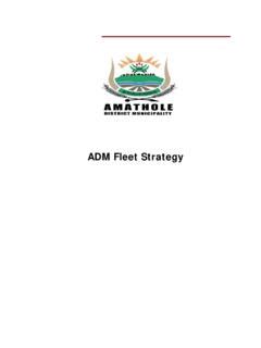 ADM Fleet Strategy 201415