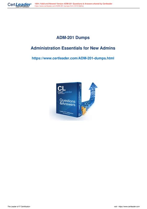 ADM-201 PDF Testsoftware