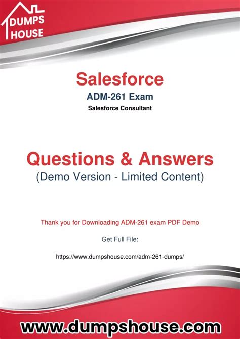 ADM-261 Zertifizierungsantworten