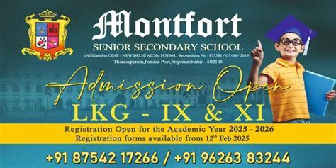 Admission – Montfort School - wintechmobiles.com