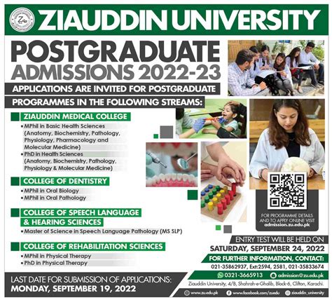 ADMISSIONS - Ziauddin University