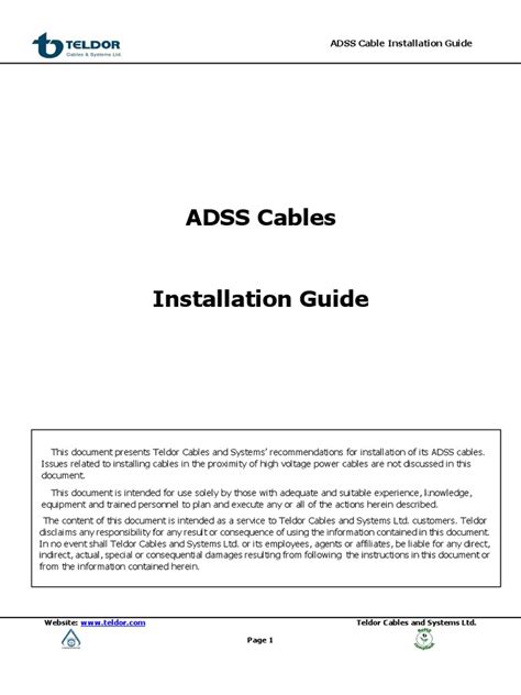 ADSS Installation Guide AFL
