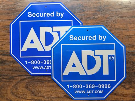 ADT Home security sign Picture Image Photo
