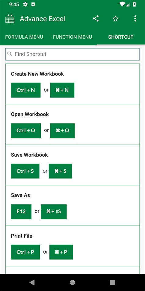 ADVANCE EXCEL APK Download for Android 
