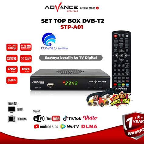 Advance Stp A01 Set Top Box - raincitystudios.com