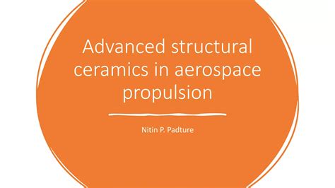 Advanced structural ceramics in aerospace propulsion - wintechmobiles.com