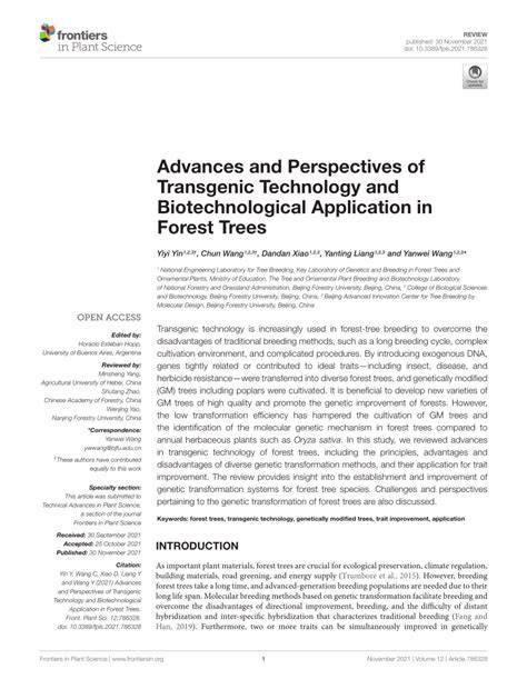 Advances and Perspectives of Transgenic Technology … - raincitystudios.com