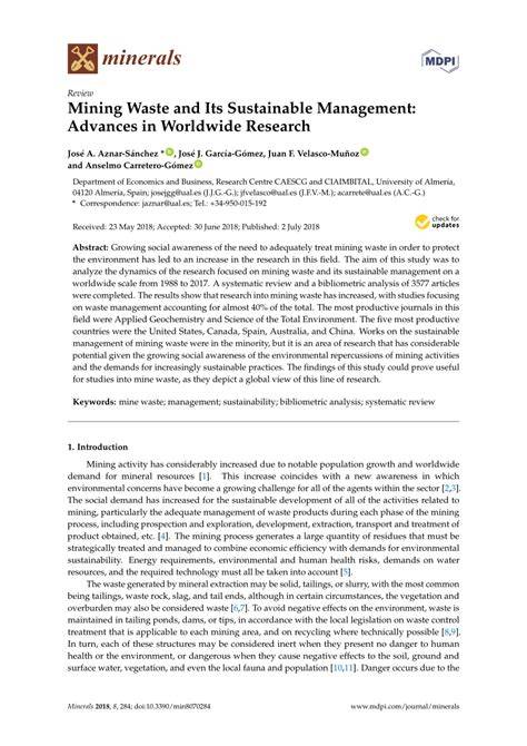 Advances in Sustainable Mining Waste Management - Springer - raincitystudios.com