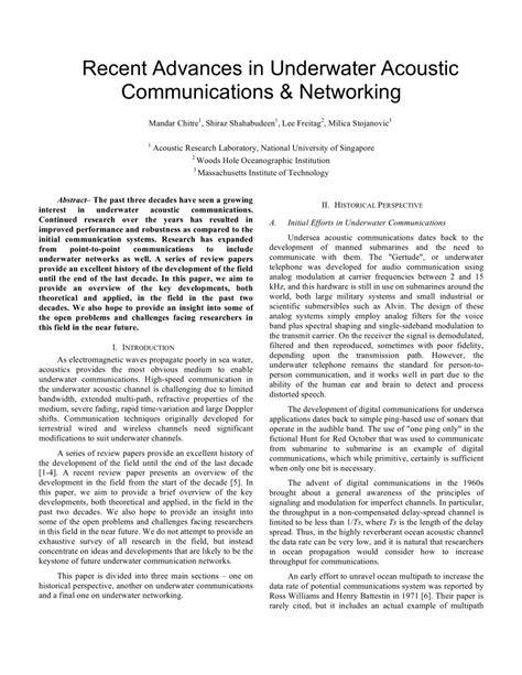 Advances in Underwater Acoustic Networking - Wiley Online Library - raincitystudios.com
