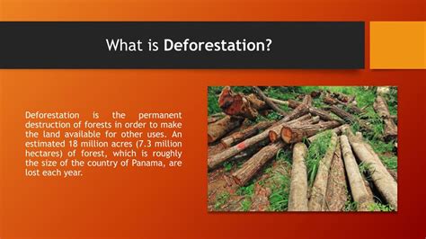 ADVANTAGES OF DEFORESTATION pptx