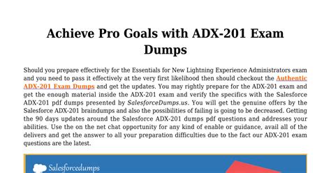 ADX-201 PDF Demo