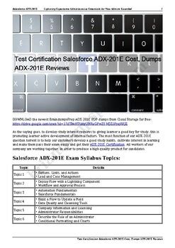 ADX-201E Online Praxisprüfung