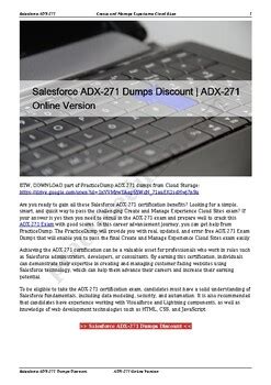 ADX-271 PDF Demo
