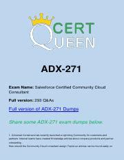 ADX-271 PDF Testsoftware