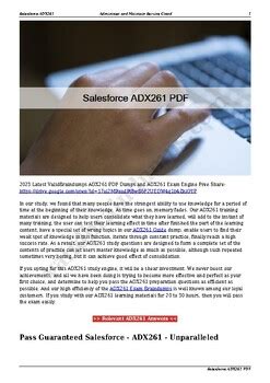 ADX261 PDF Testsoftware