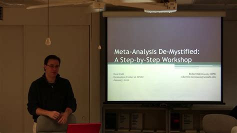 AEA 2011 Session 733 Meta Analysis de Mystified 1