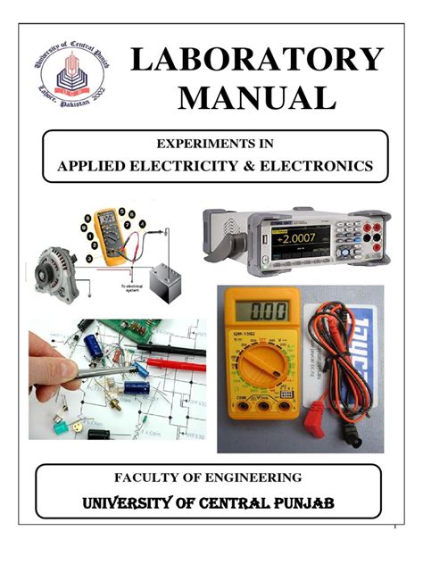AEE Applied Electricity and Electronics Lab Manual Revised 2018
