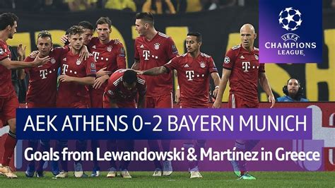 AEK ATHENS vs BAYERN MUNICH Statarea. 