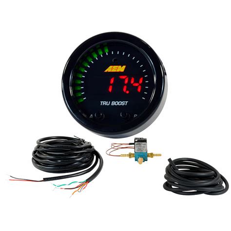 AEM Tru-BoostX Gauge-Type Boost Controller - amazon.com