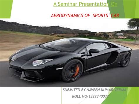 aerodynamics in sport car | PPT - SlideShare - wintechmobiles.com