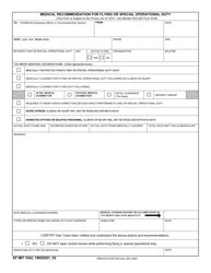 AF IMT Form 1042 Download Fillable PDF or Fill Online Medical