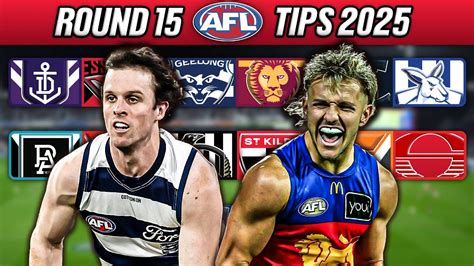 AFL Round 15 Expert Tips: Predictions & Analysis for Every Game | Fox Footy Insights (2026)
