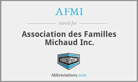 AFMI - What does AFMI stand for? The Free Dictionary