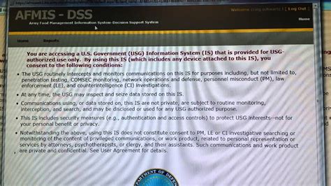 AFMIS Intro. and access YouTube