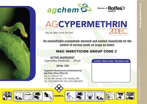 AG-CYPERMETHRIN 200 EC