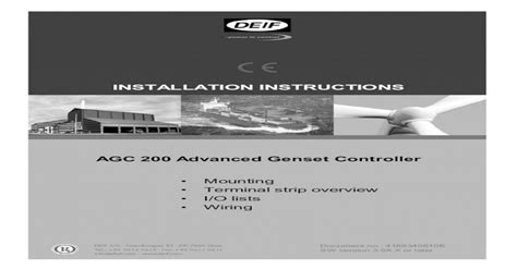 AGC 200 installation instructions 4189340610 UK 2015 03 02 pdf