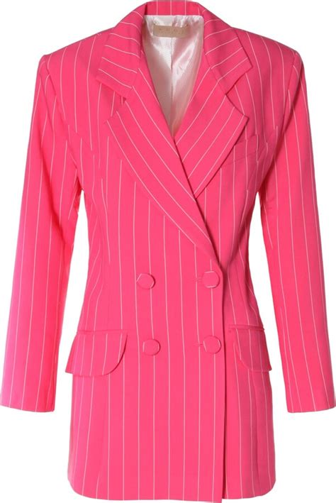 AGGI Long-Blazer Damen Gr. DE 40 pink Business-Look eBay