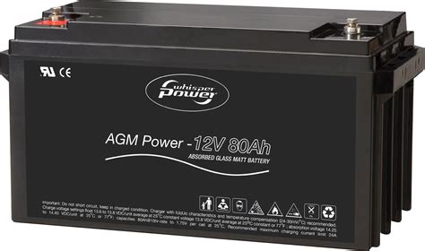 AGM battery 12 V - 100 Ah - WhisperPower.com