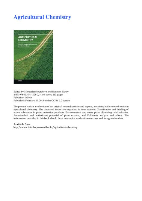 Agricultural chemistry - wintechmobiles.com