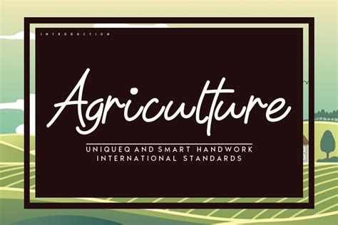 Agriculture Fonts - Envato - muktibox.com
