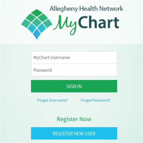 AHN Mychart Allegheny Health Network My Chart Login